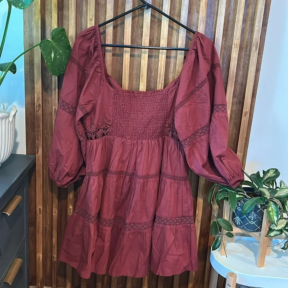 NWT FREE PEOPLE All Mine Mini Dress. Size M